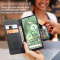 Google Pixel 8a Caseme 013 Series Lommebok-deksel - Svart