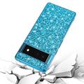 Google Pixel 8a Glitter Series Hybrid-deksel - Gull