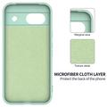 Google Pixel 8a Liquid Silikondeksel - Grønn