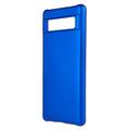 Google Pixel 8a Gummiert Plastdeksel - Blå