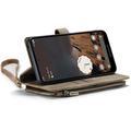 Google Pixel 9/9 Pro Caseme C30 Multifunksjonell Lommebok-deksel - Brun