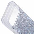 Google Pixel 9 Pro XL Glitter Flakes TPU-deksel - Sølv