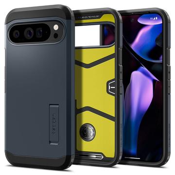 Google Pixel 9 Pro XL Spigen Tough Armor Deksel - Metall Skifer