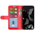 Google Pixel 9 Pro XL Lommebok-deksel med Magnetisk Lukning - Rød