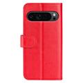 Google Pixel 9 Pro XL Lommebok-deksel med Magnetisk Lukning - Rød
