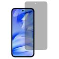 Google Pixel 9a Privacy Full Cover Beskyttelsesglass - Svart Kant