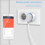 Gosund EP2 WiFi Smart Plug - 2500W, 10A, Tuya - hvit