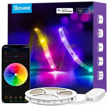 Govee H618A Basic RGBIC LED stripelys - 5m, Wi-Fi og Bluetooth