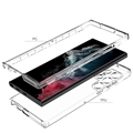 Samsung Galaxy S23 Ultra 5G Gradient Series Hybrid-deksel - Gjennomsiktig