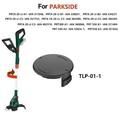 Sett med erstatningsspoledeksel for gresstrimmer - kompatibel med Parkside-modeller - 4 deler.