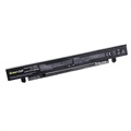 Batterier med grønne celler - Asus A550, P550, K550, X550 - 4400mAh