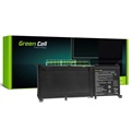 Green Cell Batteri - Asus N501, ROG G501, ZenBook Pro UX501 - 3650mAh