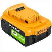 Green Cell-batteri for DeWalt XR 18V 5Ah