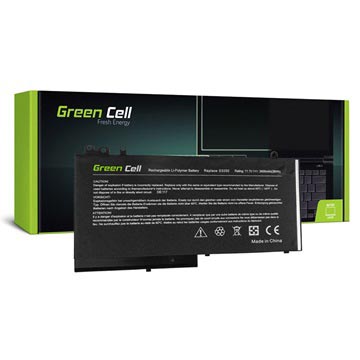 Green Cell Batteri - Dell Latitude E5450, E5470, E5550 - 2900mAh