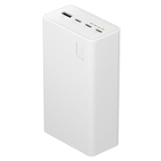 Green Cell PowerPlay 30 hurtigladende powerbank 30000mAh - hvit