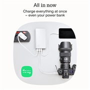 Green Cell PowerPlay 30 hurtigladende powerbank 30000mAh - hvit