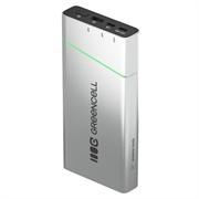 Green Cell PowerPlay Pro 20800mAh powerbank 65W - sølv