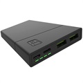Green Cell PowerPlay10 Powerbank 10000mAh - USB-C PD, 2x USB-A - Svart