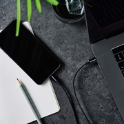 GreyLime 18W Flettet USB-C / Lightning Kabel - MFi-Sertifisert - 1m