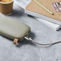 GreyLime flettet USB-A / Lightning-kabel - MFi-sertifisert - 1m - Beige