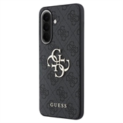 Samsung Galaxy A37 Guess 4G Big Metal Logo Hybrid-deksel - Grå
