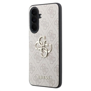 Samsung Galaxy A37 Guess 4G Big Metal Logo Hybrid-deksel - Rosa