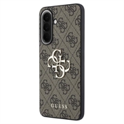 Samsung Galaxy A57 Guess 4G Big Metal Logo Hybrid-deksel - Brun