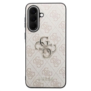 Samsung Galaxy A57 Guess 4G Big Metal Logo Hybrid-deksel - Rosa