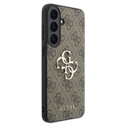 Samsung Galaxy S26 FE Guess 4G Big Metal Logo Hybrid-deksel - Brun