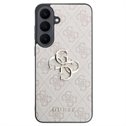Samsung Galaxy S26 FE Guess 4G Big Metal Logo Hybrid-deksel - Rosa