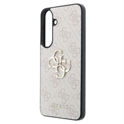 Samsung Galaxy S26 FE Guess 4G Big Metal Logo Hybrid-deksel - Rosa