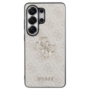 Samsung Galaxy S26 Ultra Guess 4G Big Metal Logo Hybrid-deksel - Rosa