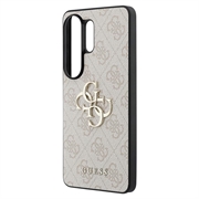 Samsung Galaxy S26 Ultra Guess 4G Big Metal Logo Hybrid-deksel - Rosa