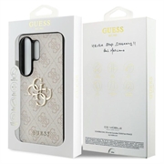 Samsung Galaxy S26 Ultra Guess 4G Big Metal Logo Hybrid-deksel - Rosa