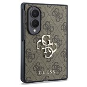Samsung Galaxy Z Fold8 Guess 4G Big Metal Logo Hybrid-deksel - Brun