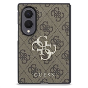 Samsung Galaxy Z Fold8 Guess 4G Big Metal Logo Hybrid-deksel - Brun