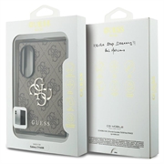 Samsung Galaxy Z Fold8 Guess 4G Big Metal Logo Hybrid-deksel - Brun