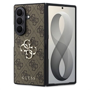 Samsung Galaxy Z Fold8 Ultra Guess 4G Big Metal Logo Hybrid-deksel - Brun