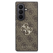 Samsung Galaxy Z Fold8 Ultra Guess 4G Big Metal Logo Hybrid-deksel - Brun