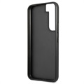 Guess 4G Big Metal Logo Samsung Galaxy S22 5G Hybrid-deksel - Brun