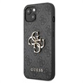 Guess 4G Big Metal Logo iPhone 13 Hybrid-deksel - Svart