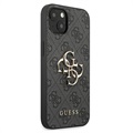 Guess 4G Big Metal Logo iPhone 13 Hybrid-deksel - Svart