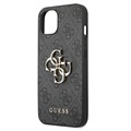 Guess 4G Big Metal Logo iPhone 13 Hybrid-deksel - Svart