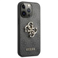 Guess 4G Big Metal Logo iPhone 13 Pro Hybrid-deksel - Svart