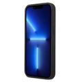Guess 4G Big Metal Logo iPhone 14 Hybrid-deksel - Svart
