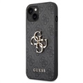 Guess 4G Big Metal Logo iPhone 14 Max Hybrid-deksel - Grå