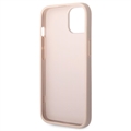 Guess 4G Big Metal Logo iPhone 14 Plus Hybrid-deksel - Rosa