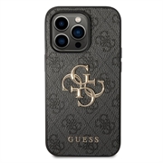 iPhone 15 Pro Max Guess 4G Big Metal Logo Hybrid-deksel