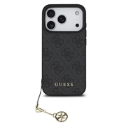 iPhone 17 Pro Guess 4G Charm Hybrid-deksel - MagSafe-kompatibel