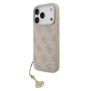 iPhone 17 Pro Guess 4G Charm Hybrid-deksel - MagSafe-kompatibel
